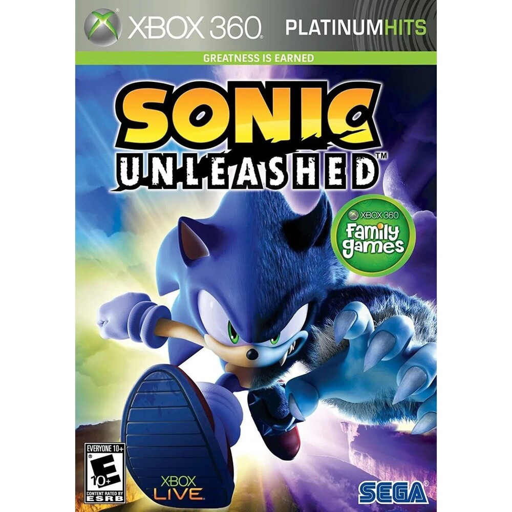 Sonic Unleashed (Microsoft Xbox 360, 2008) - TESTED